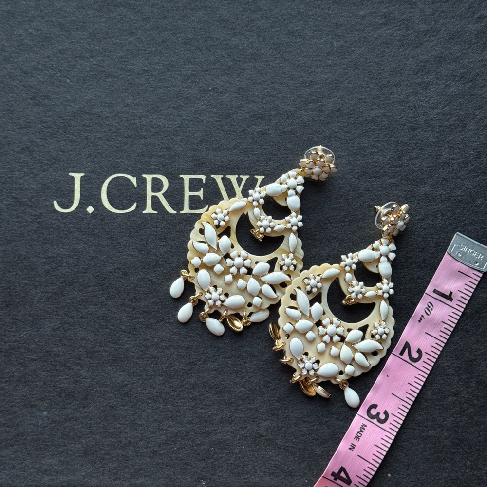 J. Crew tortoise statement earrings - Picture 5 of 6